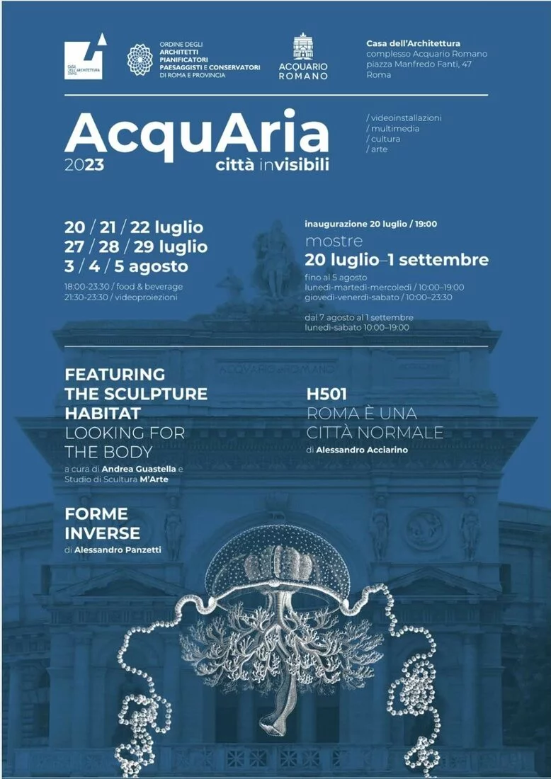 AcquAria – Featuring the sculpture habitat. Looking for the body