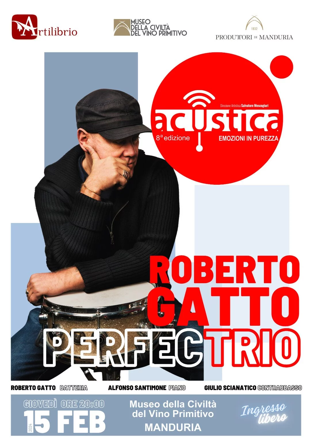 Acustica. Roberto Gatto PerfecTrio