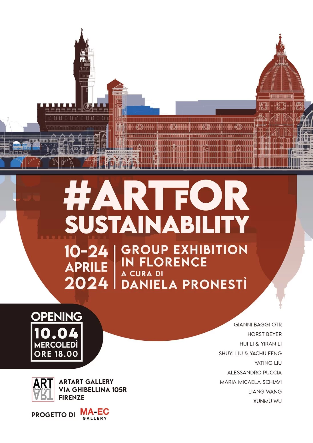 2024 #ARTFORSUSTAINABILITY Group Exhibition in Florence