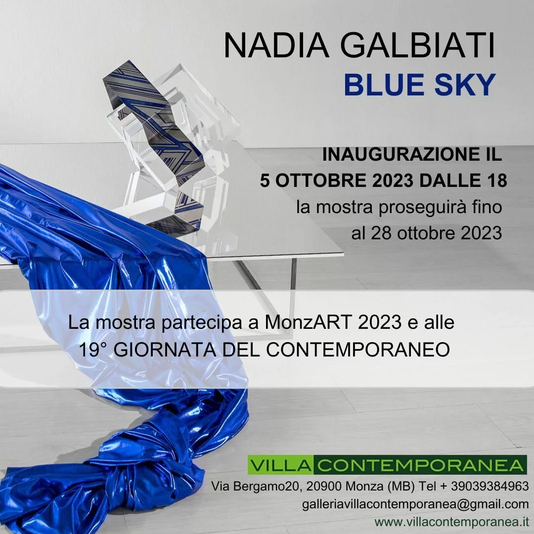 Nadia Galbiati. Blue Sky