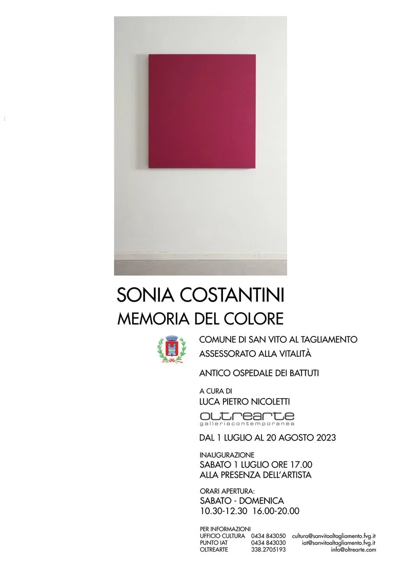 Sonia Costantini. Memoria del colore