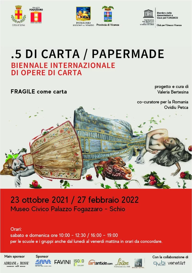 .5 Di Carta / Papermade. Biennale internazionale delle opere di carta