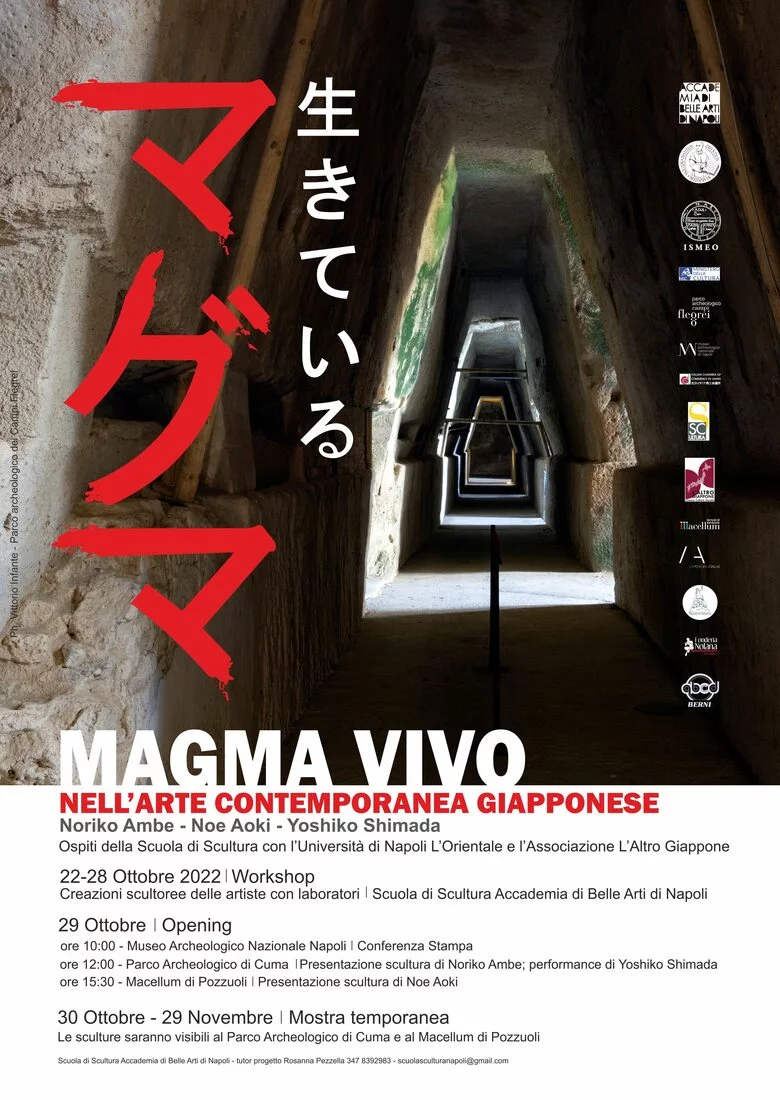 Magma vivo. nell’arte contemporanea giapponese