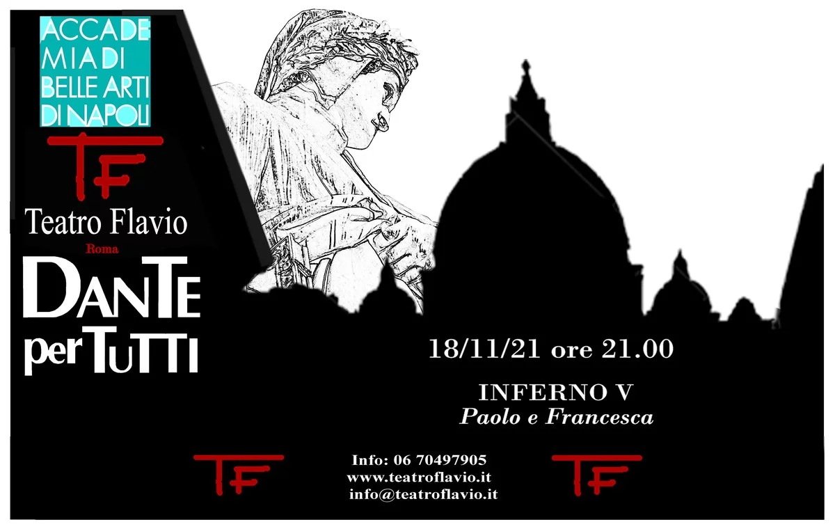 Dante per tutti: il tragico amore di Paolo e Francesca al Teatro Flavio