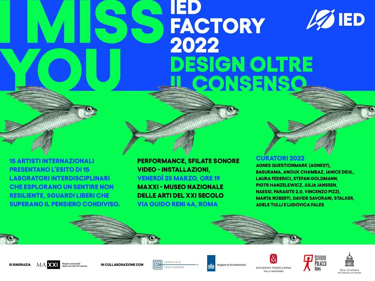 IED Factory 2022: I Miss You. Design oltre il consenso