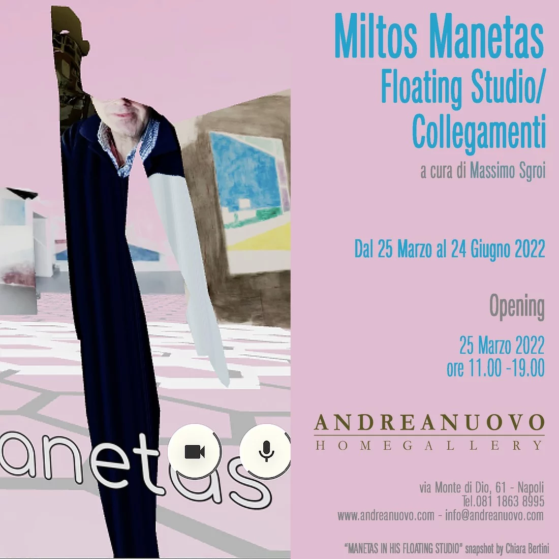 Miltos Manetas. Floating Studio/Collegamenti
