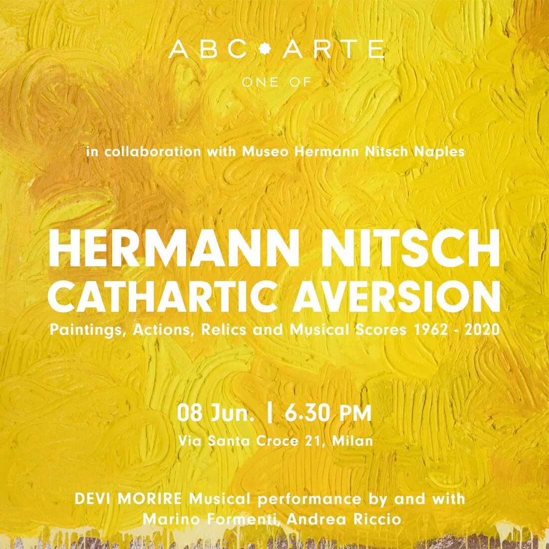 Hermann Nitsch. Cathartic Aversion