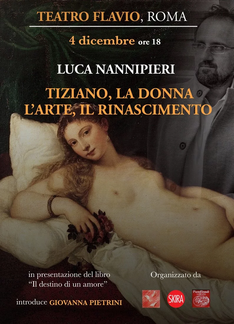 Luca Nannipieri. Tiziano, la donna, l’amore, il Rinascimento