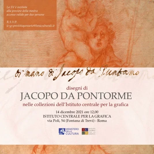 Di mano di Jacopo da Puntorme. Disegni di Jacopo da Pontorme nelle collezioni dell’Istituto centrale per la grafica