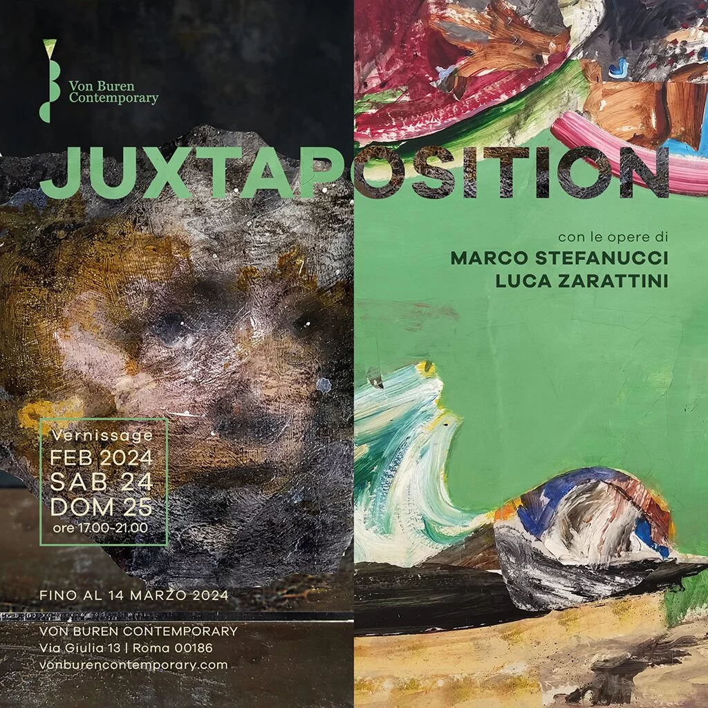 Marco Stefanucci e Luca Zarattini. Juxtaposition