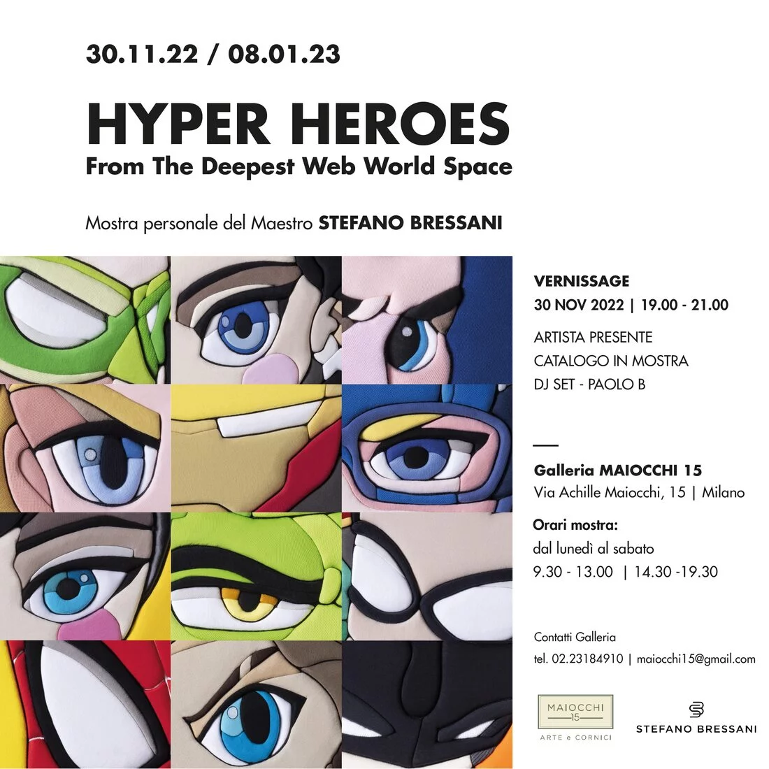Stefano Bressani. HYPER HEROES - From the Deepest Web World