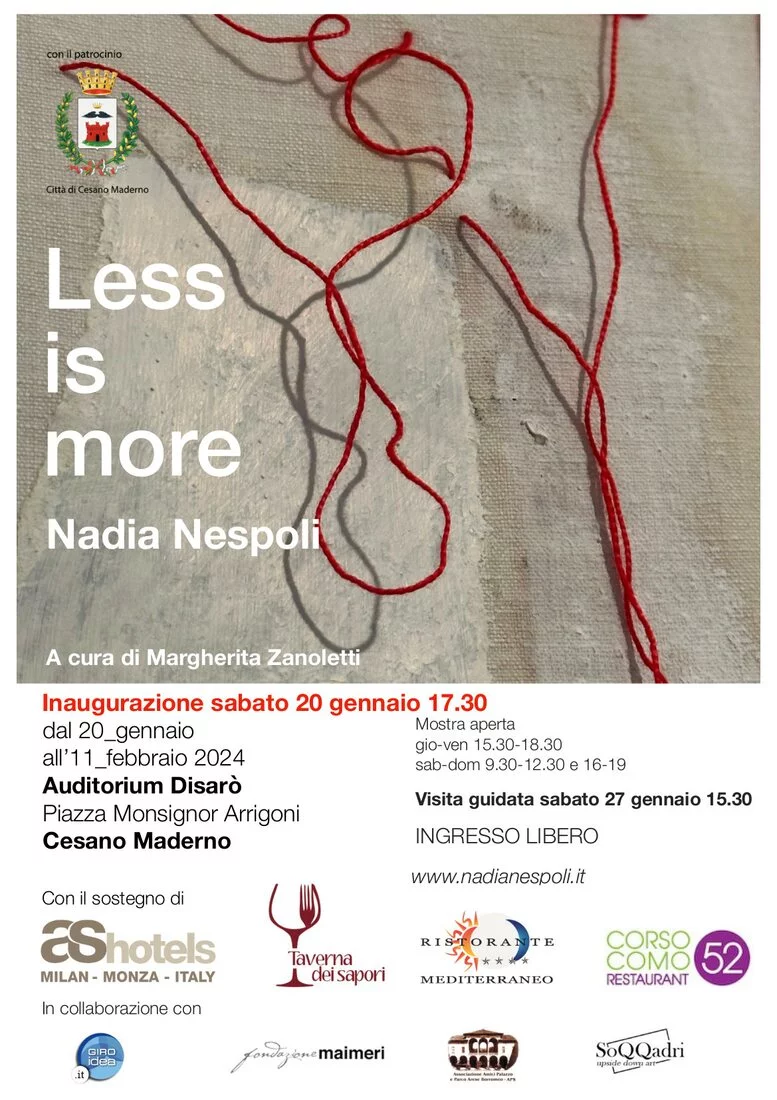 Nadia Nespoli. Less is More