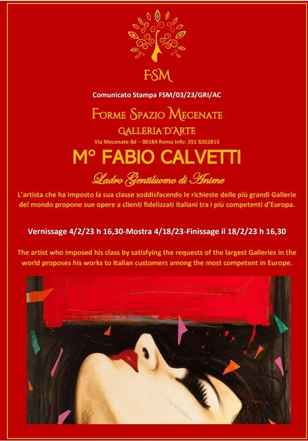 Fabio Calvetti. Ladro Gentiluomo d’anime