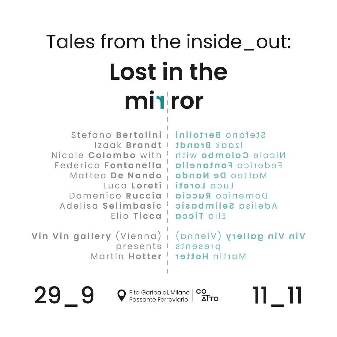 Tales from the inside_out: lost in the mirror
