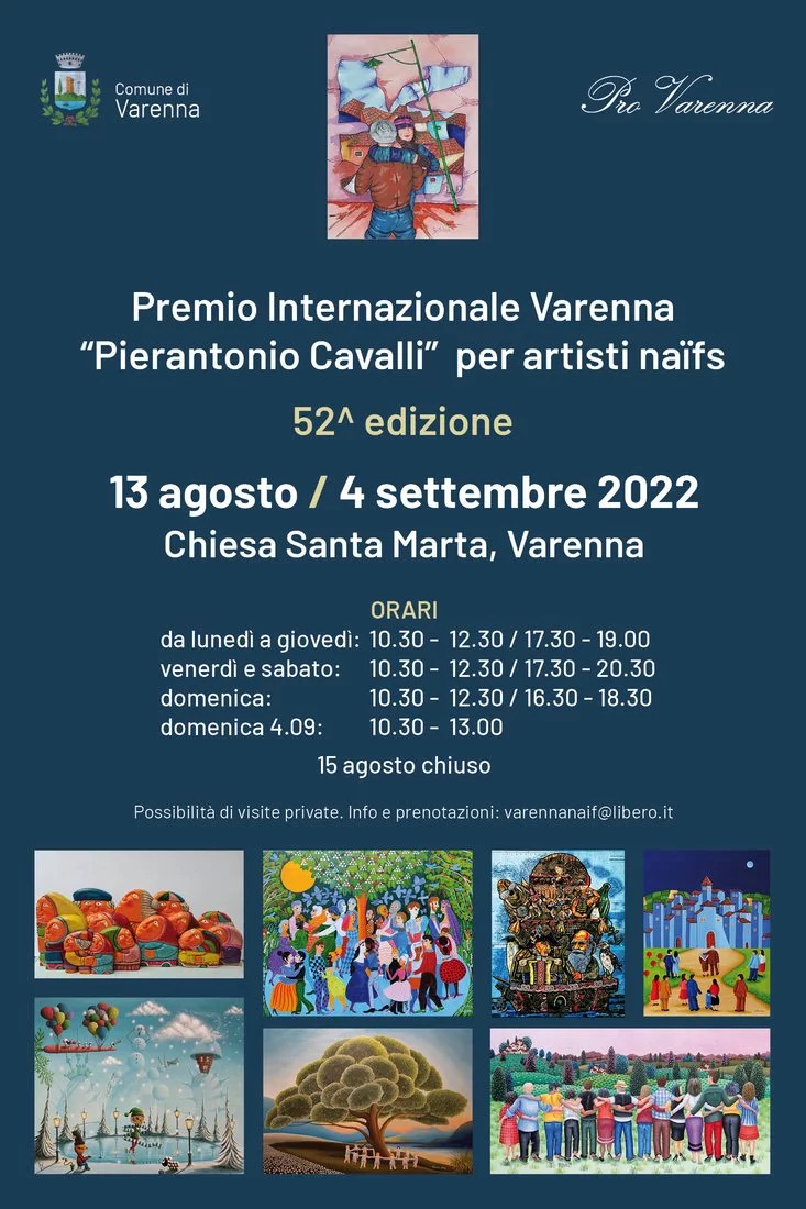 52° Premio Internazionale Varenna “Pierantonio Cavalli” per artisti naïfs