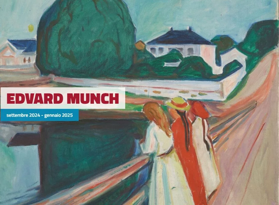 Edvard Munch, The Girls on the Bridge, 1927