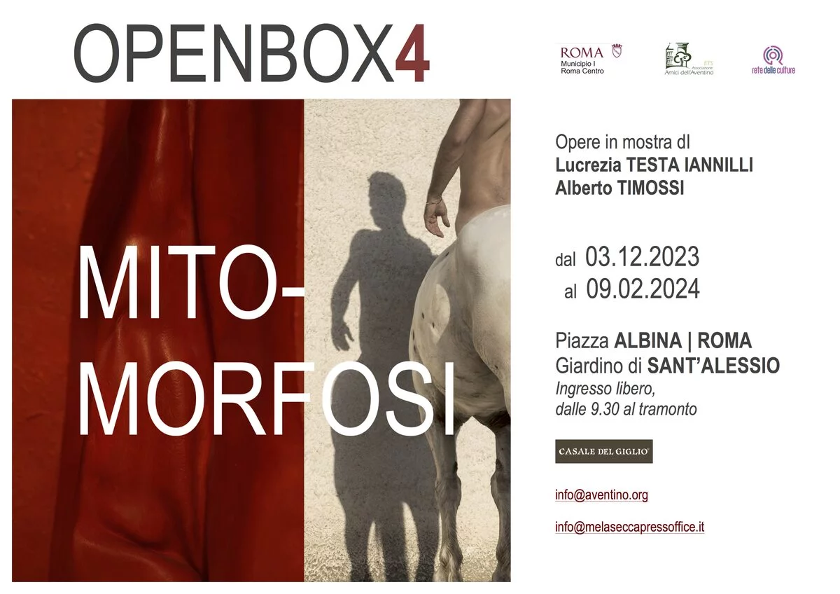 Lucrezia Testa Iannilli e Alberto Timossi. Openbox4 Mito-Morfosi
