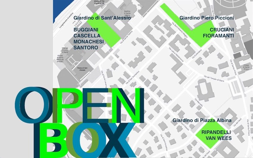 Open Box - L’arte contemporanea nei giardini dell’Aventino