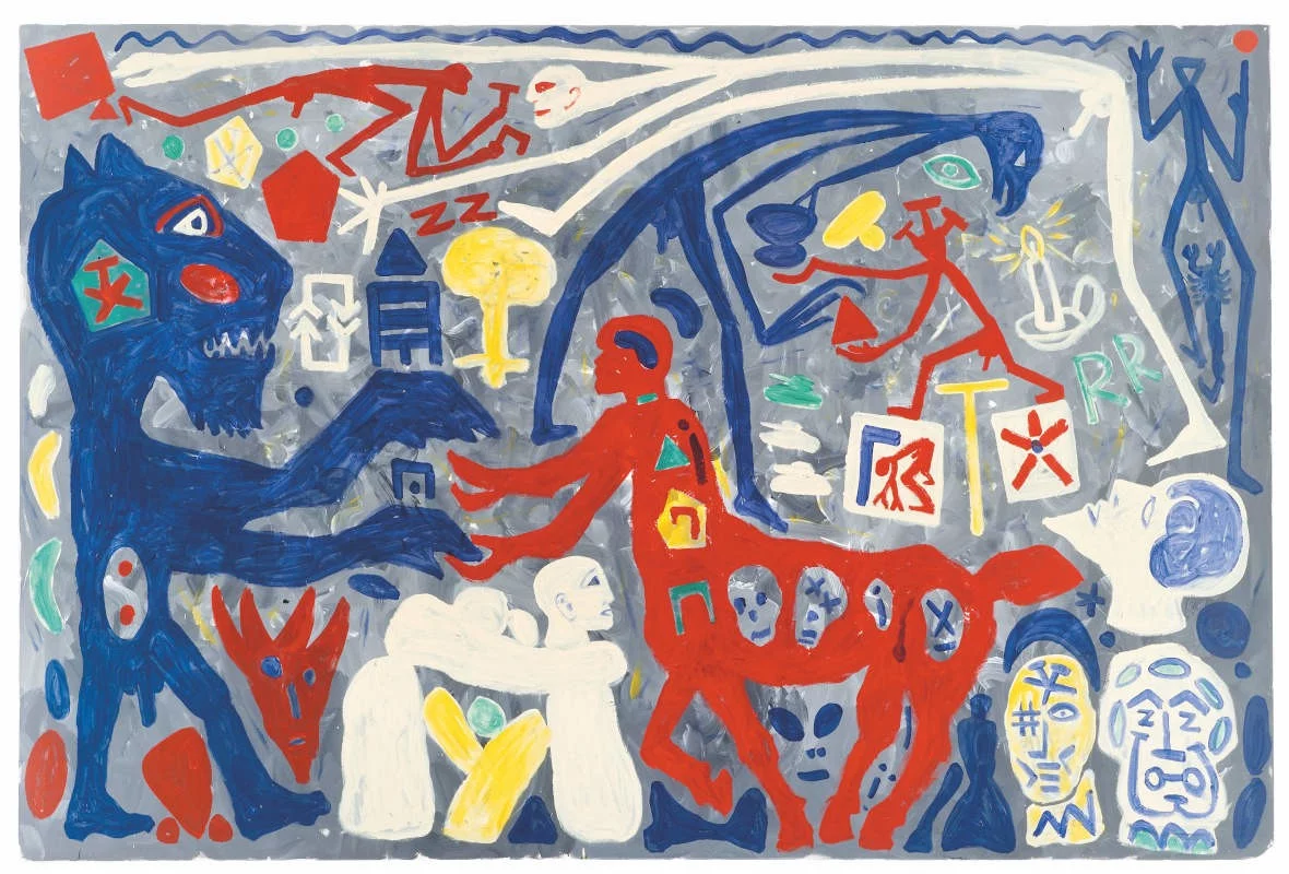 A.R. Penck al Museo d'arte Mendrisio