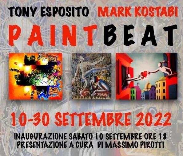 Paintbeat. Mark Kostabi E Tony Esposito