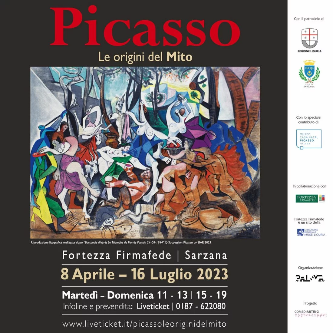 Picasso. Le origini del Mito - Mostra Arte moderna in Liguria - Sarzana (SP), Fortezza Firmafede