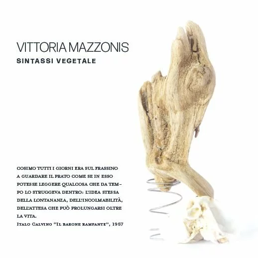 Vittoria Mazzonis. Sintassi Vegetale