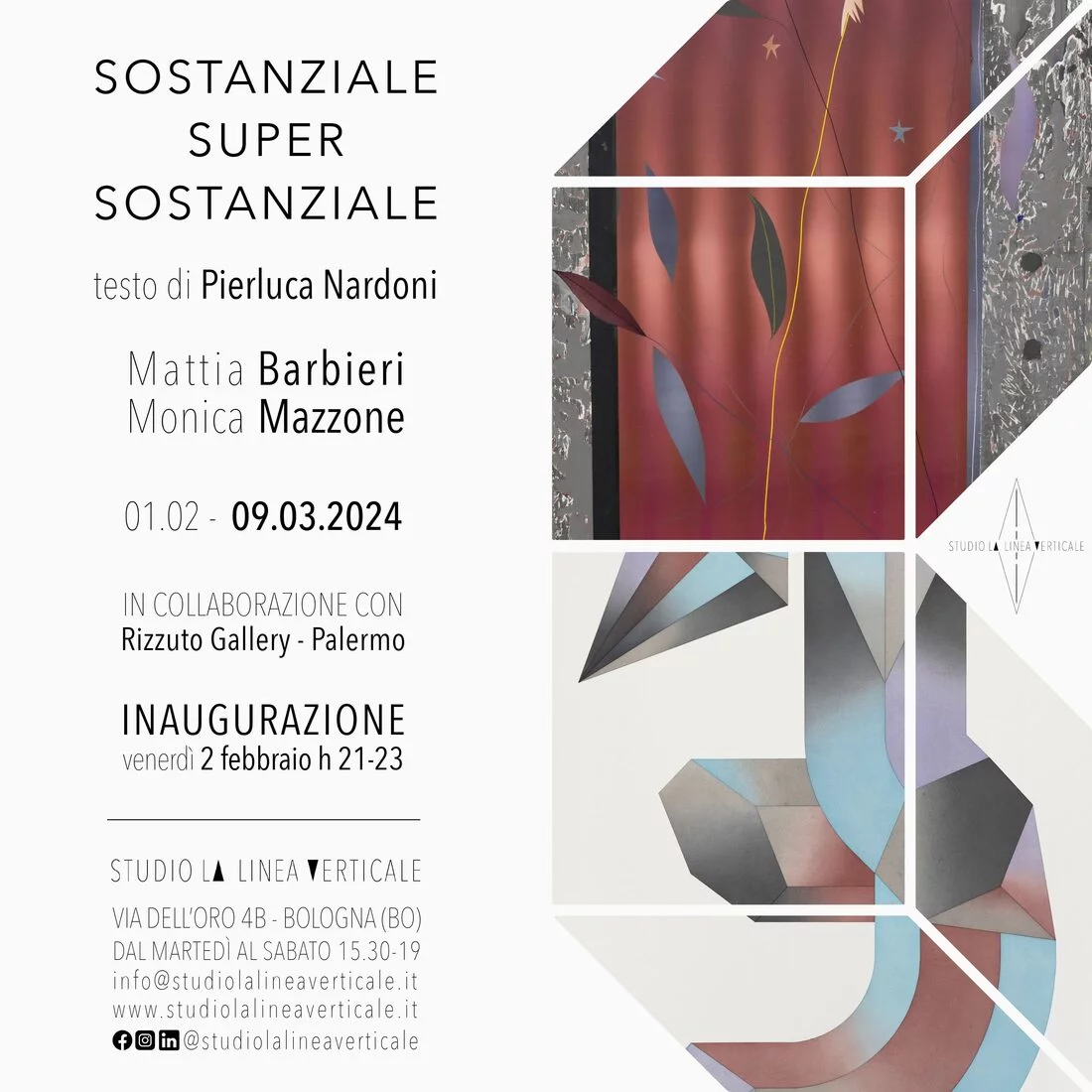 Sostanziale-Super-Sostanziale. Mattia Barbieri / Monica Mazzone