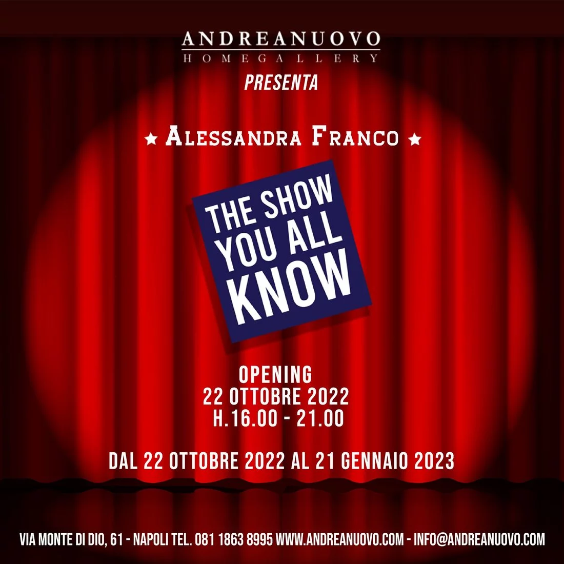 Alessandra Franco. The Show You All Know