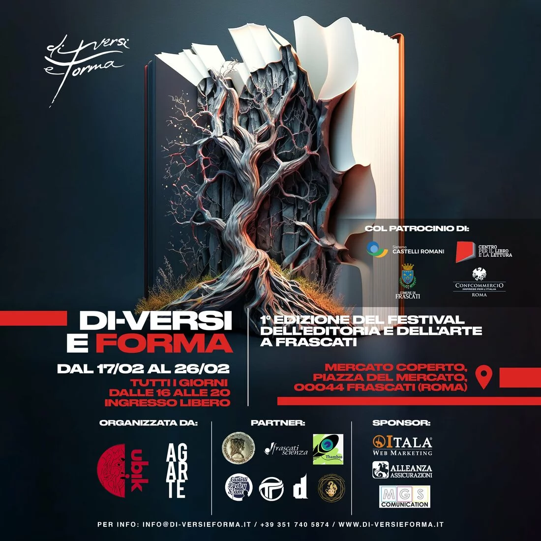 Di-Versi e Forma. Festival dell’Editoria e dell’Arte a Frascati