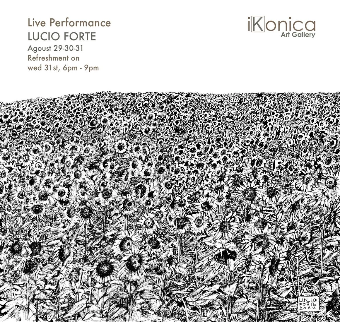 Live Performance. Lucio Forte