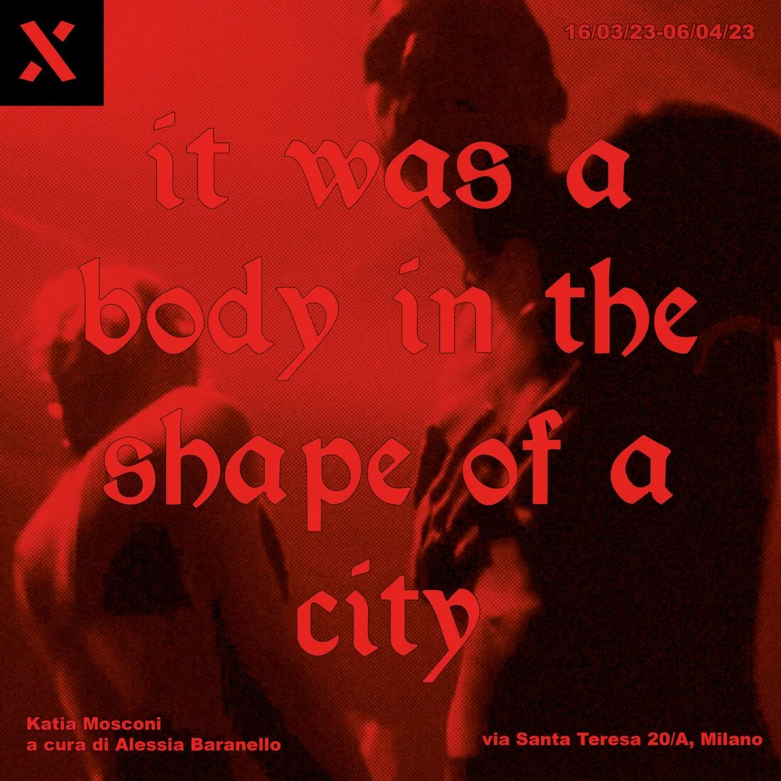 Katia Mosconi. It was a body in the shape of a city