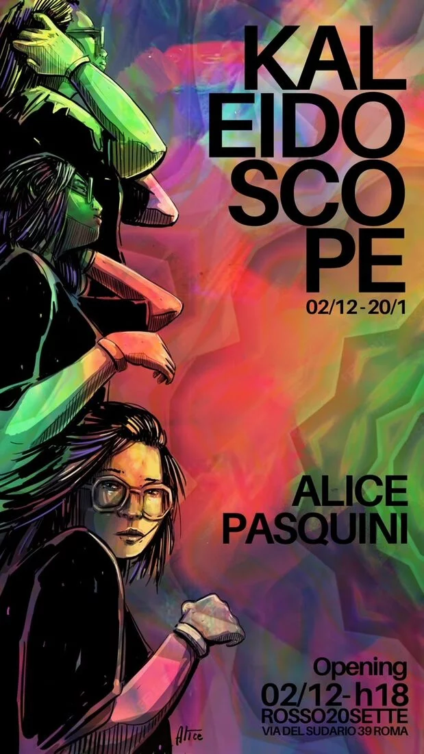 Alice Pasquini. Kaleidoscope