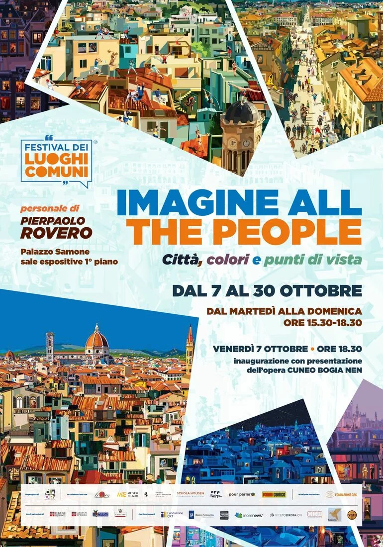 Pierpaolo Rovero. Imagine All the People. Città, colori e punti di vista
