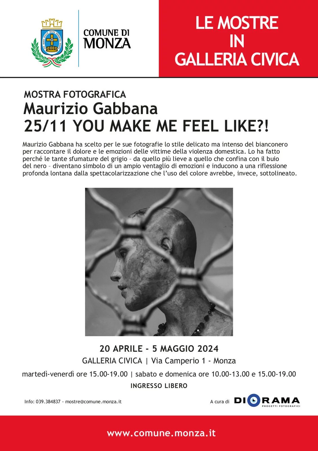 Maurizio Gabbana. 25/11 You Make Me Feel Like?!