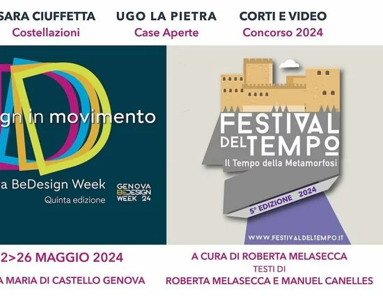 Festival del Tempo alla Genova Design Week