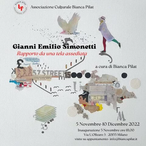 Gianni Emilio Simonetti. Rapporto da una tela assediata