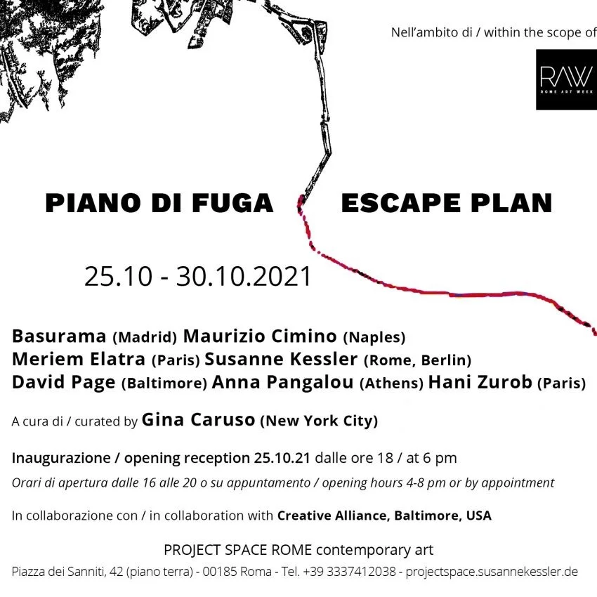 Piano di fuga / Escape Plan - Rome Art Week