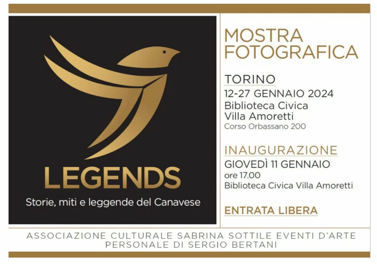 Sergio Bertani. Legends: storie, miti e leggende del Canavese