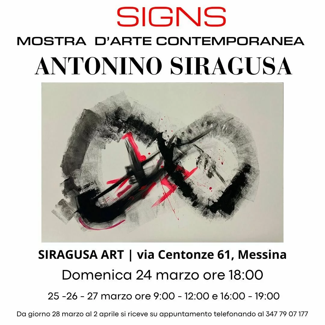 Antonino Siragusa. Signs