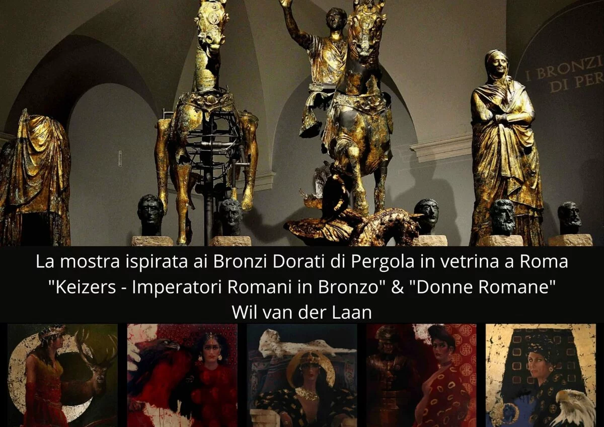 Wil van der Laan. Keizers - Imperatori Romani in Bronzo & Donne Romane