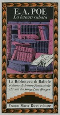 Babele 2: la copertina del volume La lettera rubata, pubblicato nel 1979 nella collana “La Biblioteca di Babele”
