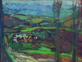 Luigi Bartolini, Paesaggio, 1922