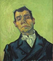 Vincent van Gogh
Ritratto di uomo (Ritratto di Joseph-Michel Ginoux) Ottobre-dicembre 1888
Olio su tela 65,3x54,4 cm
© Kröller-Müller Museum, Otterlo, The Netherlands