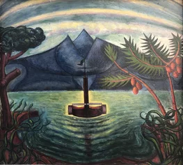 Arturo Nathan, Fiume tropicale, 1921, Collezione Perani, Milano
