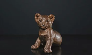 02 Felice Tosalli, Cucciolo di leone I (1935), Collezione Banca Ifis