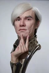 Kazu Hiro. Andy Warhol, 2013. Silicone polimerizzato al platino, capelli umani, resina, supporto cromato 213x91x91 cm. Collezione dell'artista. Image Courtesy: l’artista