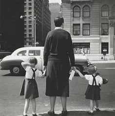 Vivian Maier, New York, NY, 1954, Gelatin silver print, 2012 ©Estate of Vivian Maier, Courtesy of Maloof Collection and Howard Greenberg Gallery, NY