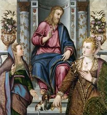 Luca Mombello, Conversione della Maddalena, olio su tela, 120 x 100 cm, Brescia, collezione privata