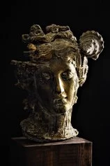 08, VBC, Alessio Deli, Aphrodite, 2021, Bronzo, 30 x 25 x 16 cm
