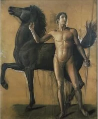 Achille Funi, Dioscuro, 1940, Collezione privata